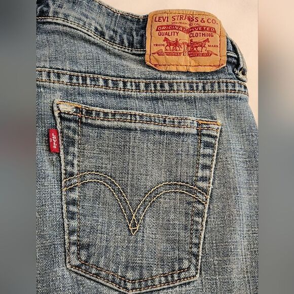 Levi's 515 Boot Cut Jeans Size 4S - Picture 2 of 9